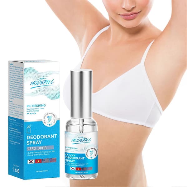 Deodorant Spray mod Lugt under Armene, Sikre Ingredienser, Kropsdeodorant