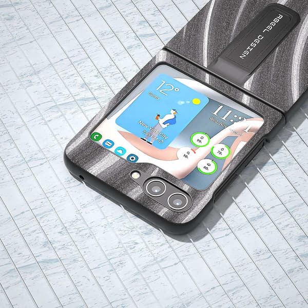 ABEEL Galactic Pattern Phone Case för Samsung Galaxy Z Flip5