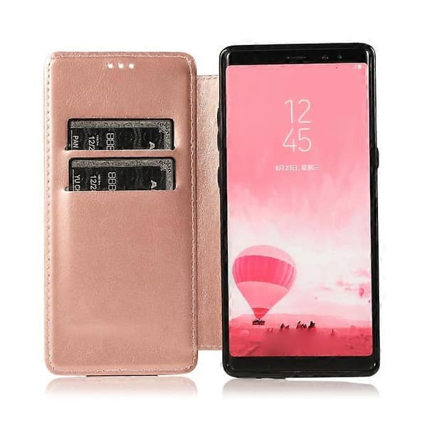 Til Samsung Galaxy Note8 Kortpladser Flip Læder Telefoncover