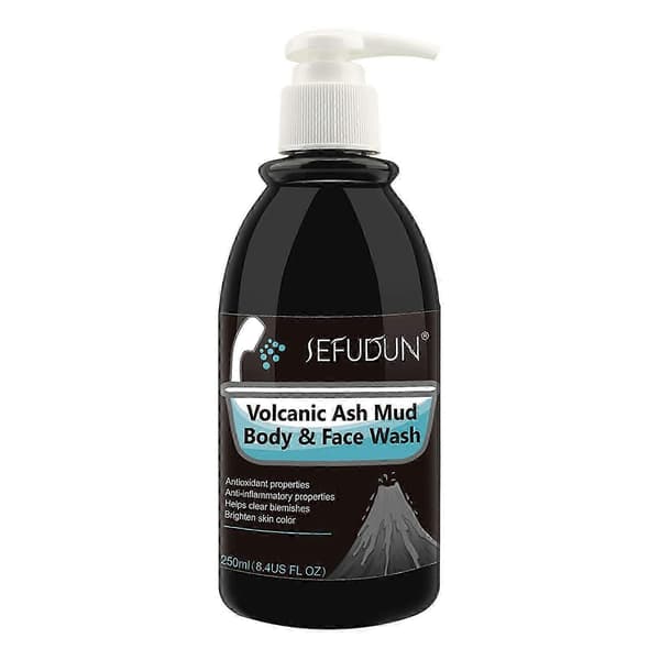 Vulkanisk lera snöduschgel långvarig doft oljekontroll kroppstvätt 250ml PU8921