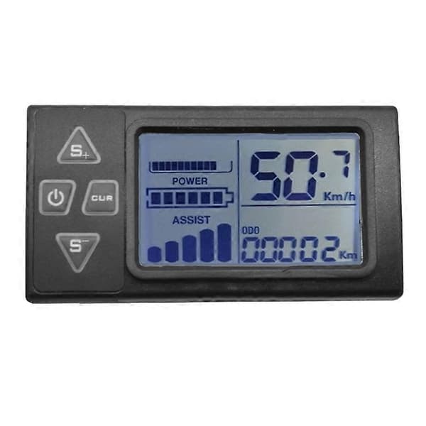 24V/36V/48V S861 LCD Ebike Display Dashboard til Elektrisk Cykel BLDC Controller Kontrolpanel