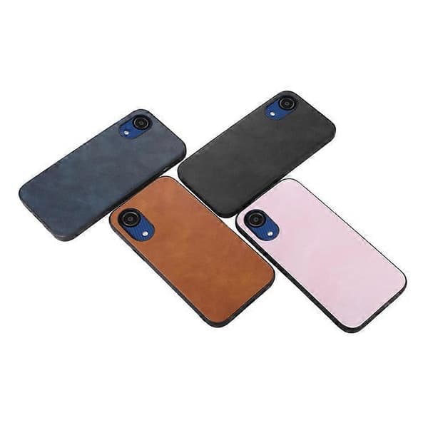 För Samsung Galaxy A03 Core PU-telefonfodral med kohudstextur