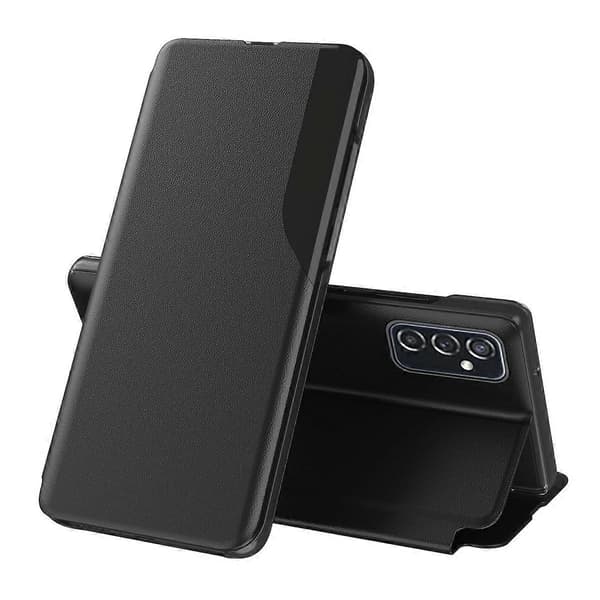 För Samsung Galaxy A73 5G Attraction Flip Holder Läderfodral