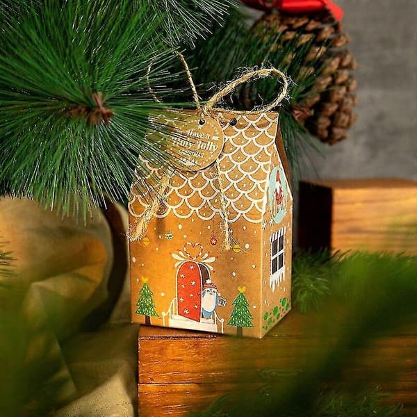 24 Pepperkake-gaveesker med adventskalender