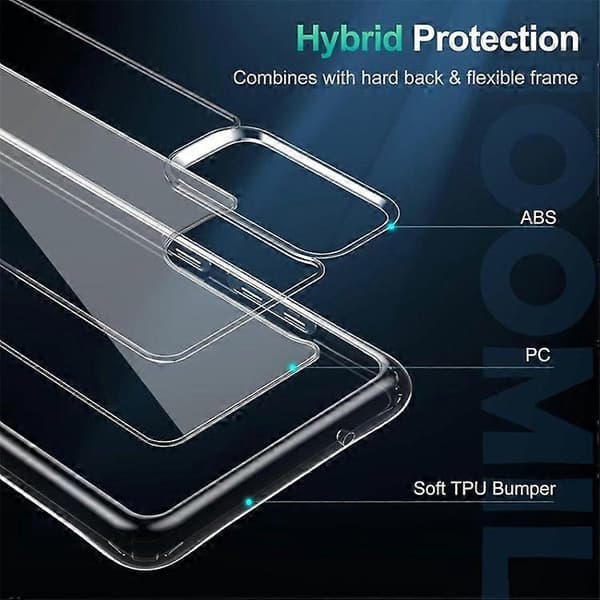 För Samsung Galaxy S20 FE Transparent Frostat MagSafe Telefonfodral