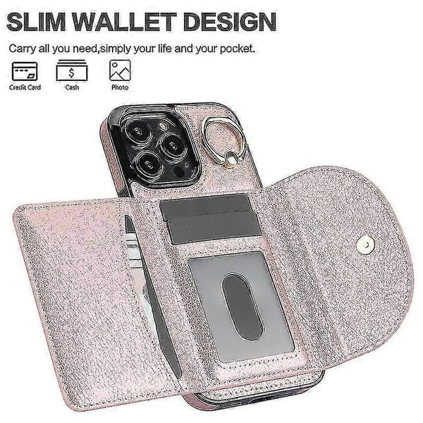 2025 Ring Card Bag -puhelinkotelo iPhone 13 Pro Maxille