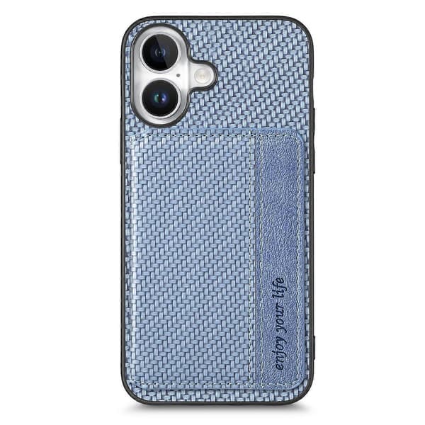Kulfiberpung-etui til iPhone 16 Plus