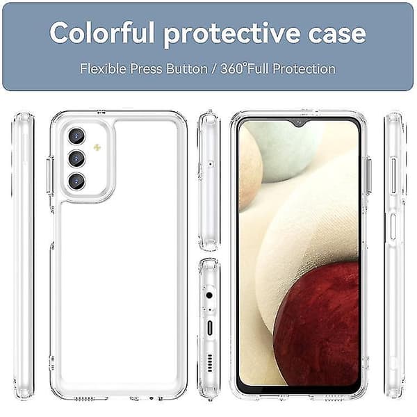 Til Samsung Galaxy A04s Candy Series TPU-telefondeksel
