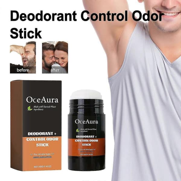 Langvarig Deodorantstift med Rav & Sandeltræ Frisk, Tør & Selvsikker Hele Dagen