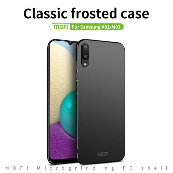 For Samsung Galaxy A02 / M02 MOFI Frosted PC Ultra-thin Hard Phone Case
