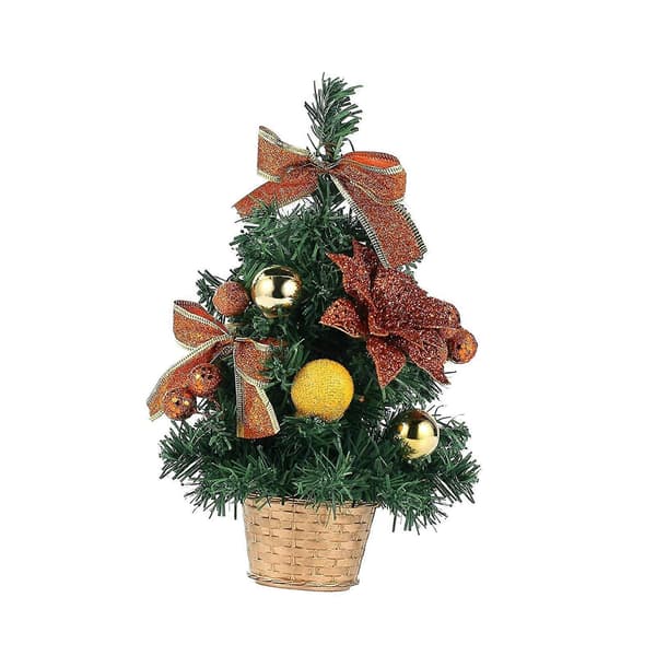 Bord juletre kunstig juletre juledekorasjon figur