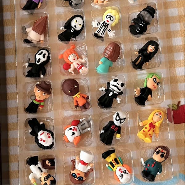Julegave: 24-dages Halloween og jule-julekalender blind box