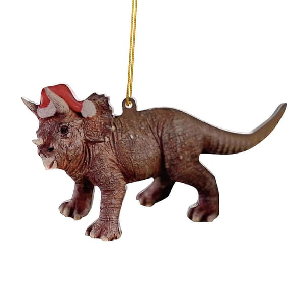 Jule-dinosaur dekorasjonsanheng juletrepynt til jul
