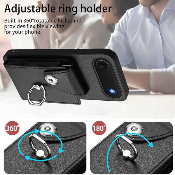 Kompatibel med iPhone 17 Air Case YB Leather Coating Series