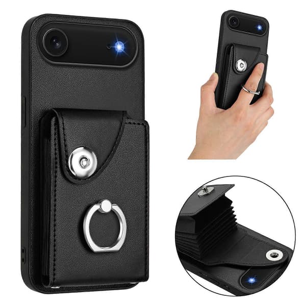 Kompatibel med iPhone 17 Air Case YB Leather Coating Series