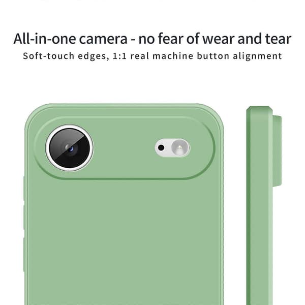 Compatible For iPhone 17 Air Case MOFI Skin Touch Soft TPU Protective Phone Cover