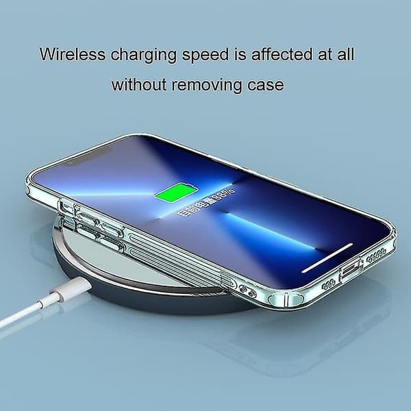 Til iPhone 13 Pro Dual-color Airbag Telefoncover (rosaguld)