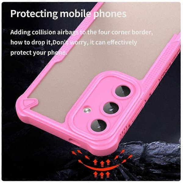 För Samsung Galaxy S25 5G Armor Glaze PC Hybrid TPU-telefonfodral