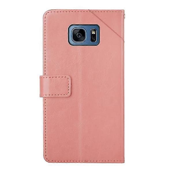 För Samsung Galaxy S7 Y Stitching Horizontal Flip Läder Phone Case