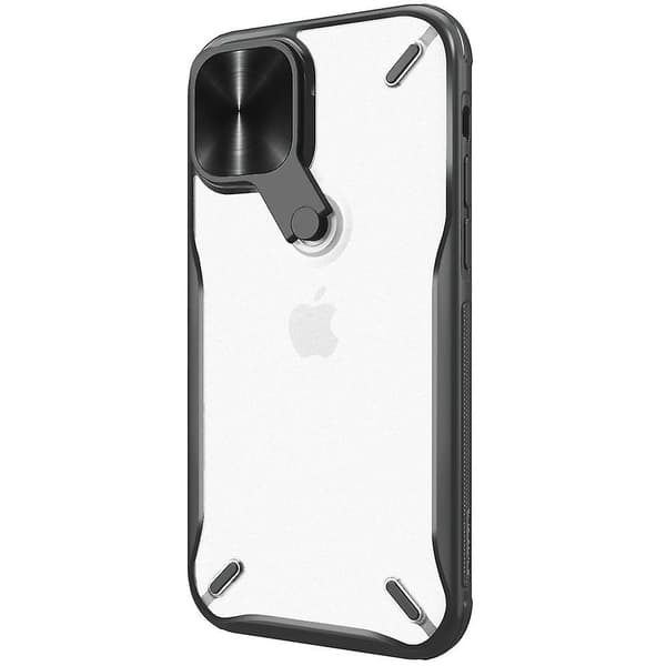 Nillkin Cyclops -kotelo - iPhone 12 Prolle / iPhone 12:lle - musta