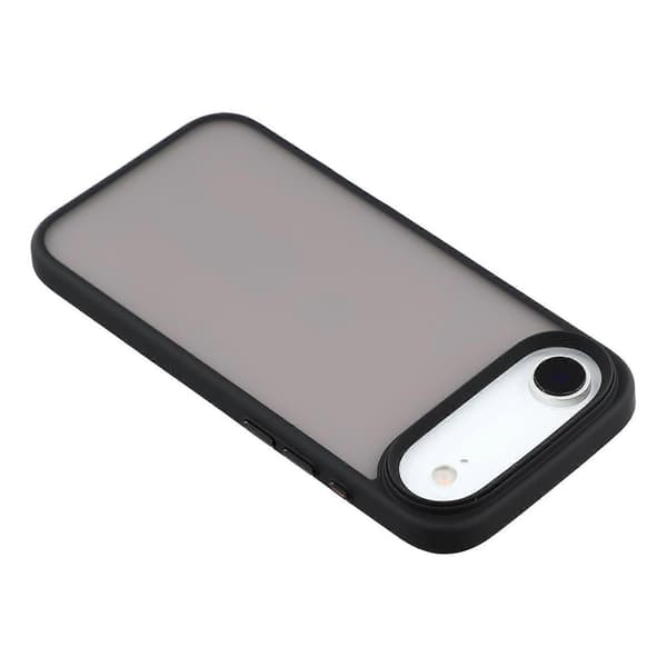 For iPhone 17 Air Case Støtsikkert TPU+PC Telefonbakdeksel med Metallknapper