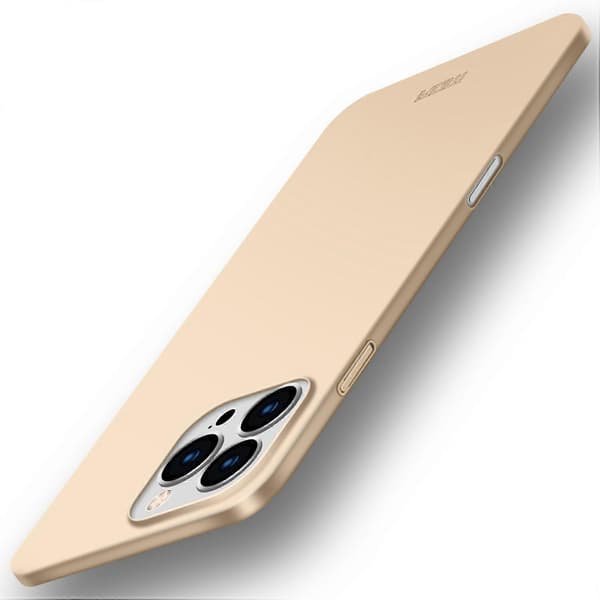 MOFI Shield Matte Series för iPhone 16 Pro Max Fodral Ultratunt PC Skyddsfodral - Guld