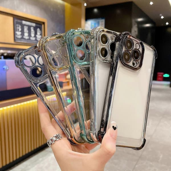 Galvanisering Space Telefondeksel til iPhone 12 Pro