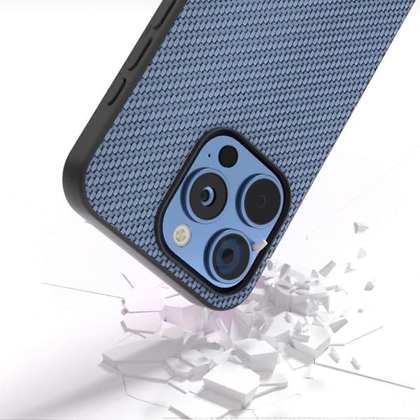 Karbonfiber teksturert deksel til iPhone 16 Pro