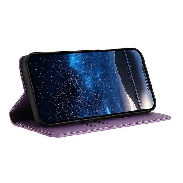 Sharp Aquos Sense 3 Nahkainen puhelinkotelo (Sharp Aquos Sense 3:lle)