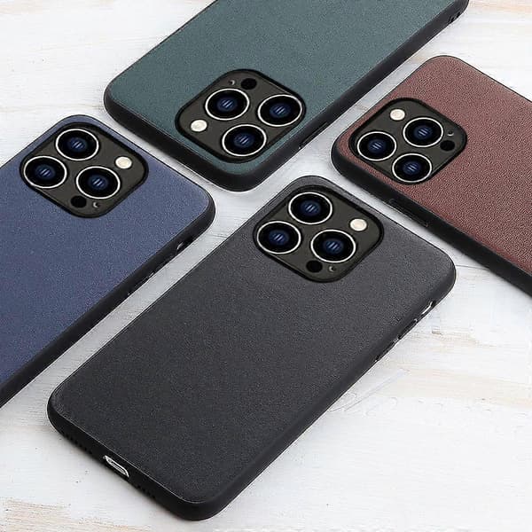 Lammskinnsfodral för iPhone 14 Pro
