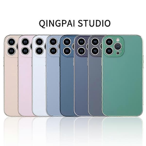 För iPhone 13 Galvanisering AG Frostat Telefonfodral