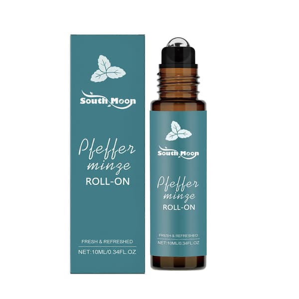 South Moon Mintdoftande Eterisk Olja Roll-On Bärbar Doft För Fräsch Och Bekväm Daglig Kroppsvård