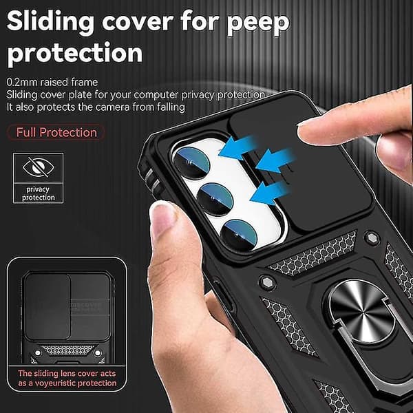 For Samsung Galaxy S23 + 5g Sliding Camshield Holder Phone Case