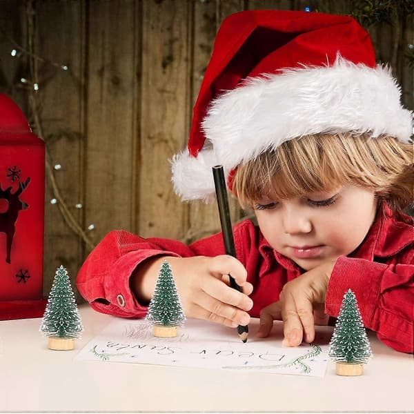 Mini-juletre kunstig snøfrostet tre