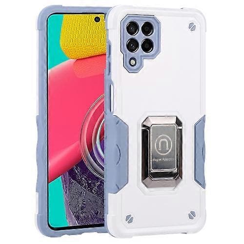 För Samsung Galaxy M53 5G Ringhållare Halkfri Armor Phone Case
