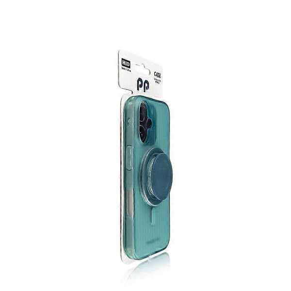 For iPhone-deksel Stripedeksel med magnetisk stativ