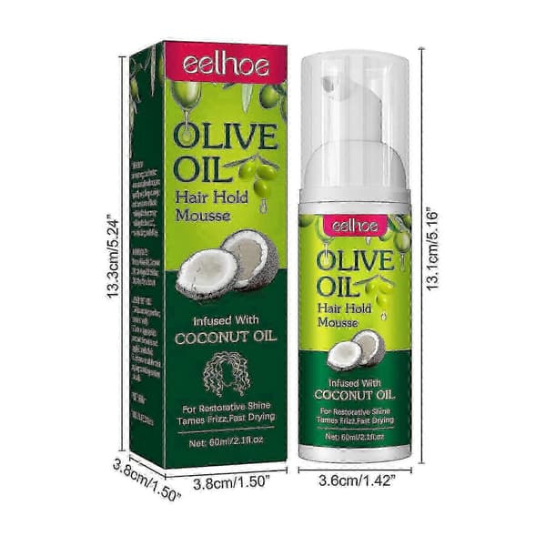 EELHOE Olivenolje Hårstylingmousse