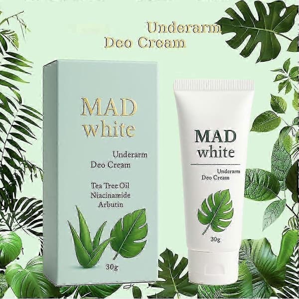 Langvarig Deodorantcreme til Underarme med Frisk Duft til Lugtkontrol i Storbritannien
