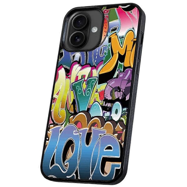 iPhone 16 - Kuori/Mobiilikuori Graffiti