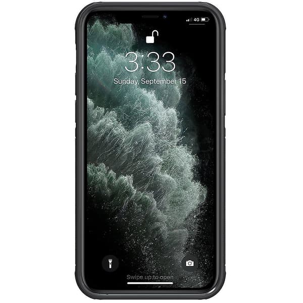 Nillkin Cyclops -kotelo - iPhone 12 Prolle / iPhone 12:lle - musta