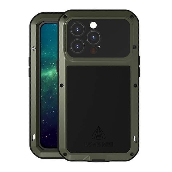LOVE MEI Metal Telefondeksel til iPhone 13 Pro