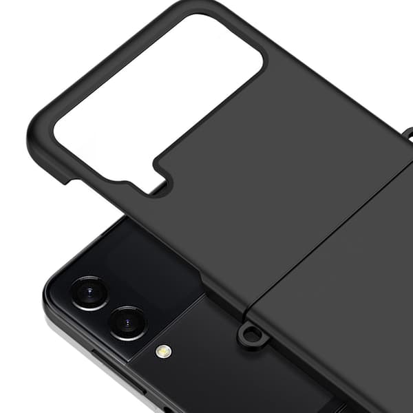 PC Side Phone Case med hengsel for Samsung Galaxy Z Flip4