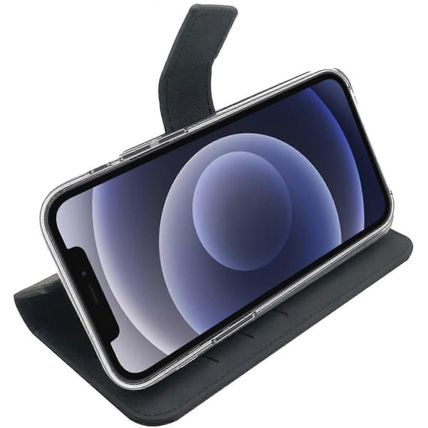 Lompakkokotelo iPhone 13 Musta