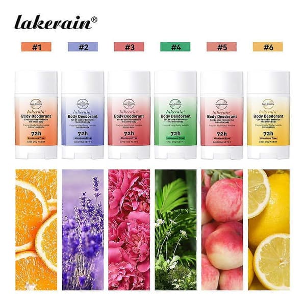 Blommig Kroppsdeodorantkräm - Lavendel & Ros, 75g, Långvarig
