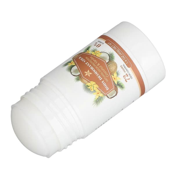 Deodorant Kokos Vanilje Duft Solid Deodorant Stick Parfume Balsam Naturlig Frisk til Mand Kvinde