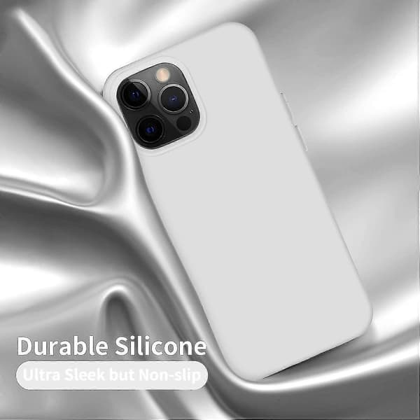 Iphone 13 Pro Fodral Silikon Ultratunt Stötsäkert Skyddande Skal Mjukt Foder