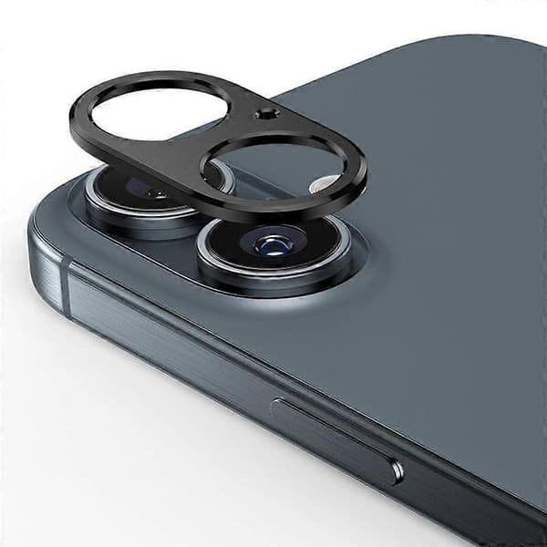 Metal Hul Linsebeskytter til iPhone 16 / 16 Plus