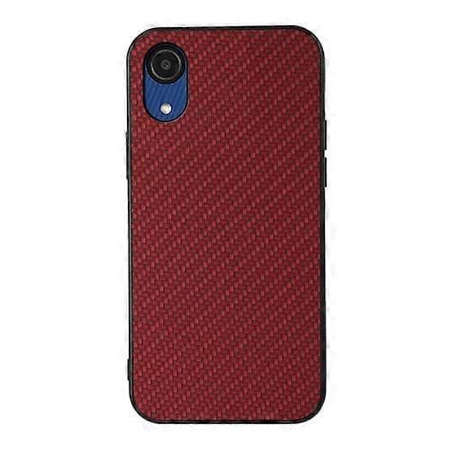 För Samsung Galaxy A03 Core Kolfiber Skin Phone Case
