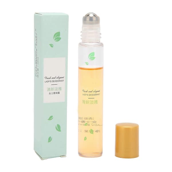 VENZEN 10ml Roll On Kroppsparfym Långvarig Doft Bärbar Utmärkt Present för Kvinnor Män Flickor Vänner