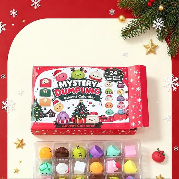 Julegave Dumpling Adventskalender TPE Mystery Gaveeske